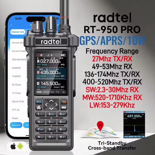 Radtel 950 pro - rt-950, radio
