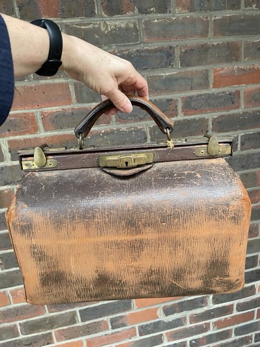 Vintage black leather - vintage,