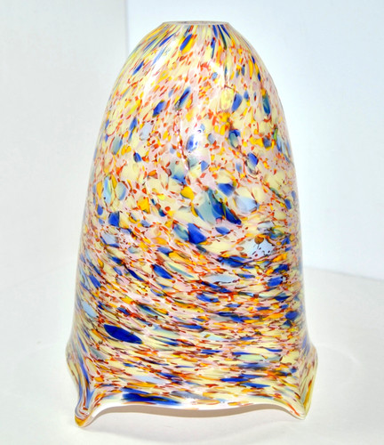 Art glass pendant lamp shade - glass,