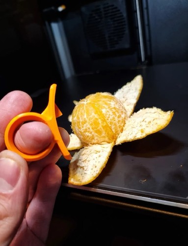 5pcs useful orange peeler - orange, for