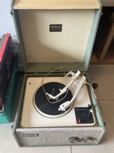 1950s dansette tempo portable - 1950s,