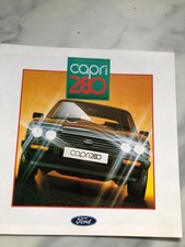 FORD CAPRI BROOKLANDS BROCHURE