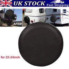 22-24inch Plain Spare Wheel Cover Tyre Cover for Caravan, RV and Camper Trailer