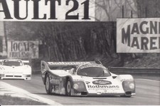ROTHMANS PORSCHE 962 MONZA 1000KM 1987 GROUP C STUCK ORIGINAL DPPI PRESS PHOTO