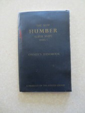 Original 1959 Humber Super