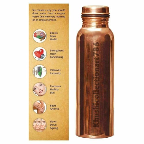 Pure copper water - pure, bottle