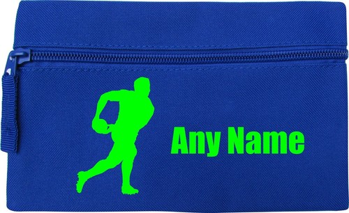 Rugby print blue personalised - print,