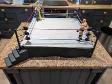 Figures Toy Company ULTIMATE Real Scale METAL Frame Ring!! WWE AEW & Metal Steps