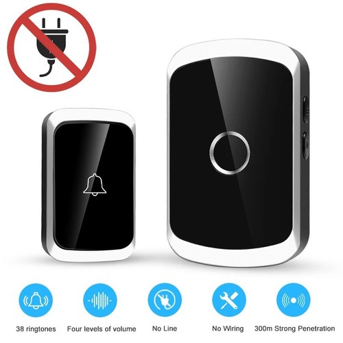 Wireless doorbell kit - doorbell, 300m