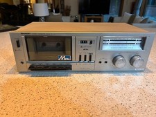 Sharp RT-10E Stereo Cassette Tape Deck HiFi Separate Silver in good condition