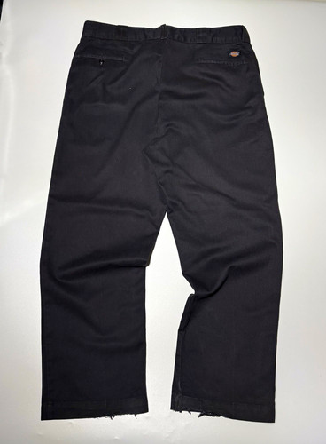 Dickies black chino trousers - dickies,