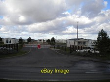 Photo 6x4 Entrance to Sunset Park, Ingoldmells Addlethorpe A caravan park c2020