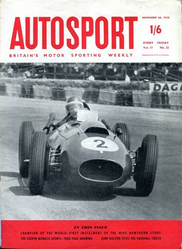 Autosport magazine november - magazine,
