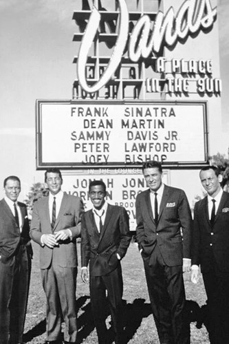 Famous rat pack - glossy, 4x6