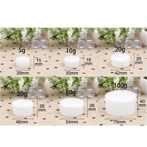 50ml empty cosmetic jar - empty, pot