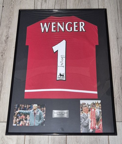 Signed football shirt wenger - shirt.,