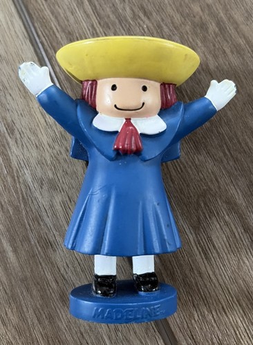 Madeline doll blue dress pvc - doll,