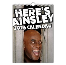 2026 Wall Calendar - Here’s Ainsley – Funny - Quirky - Christmas - Birthday