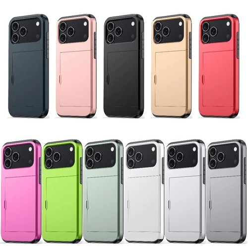 Hybrid phone case with - case, hidden