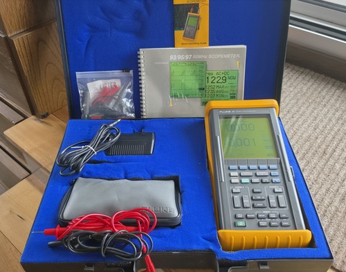 Fluke pm97 scopemeter 50mhz - fluke,