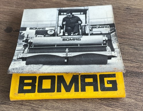 Bomag vibratory roller - bomag,