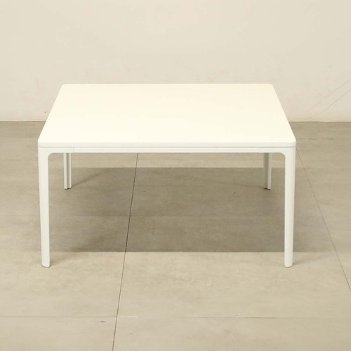Vitra plate white - white, square