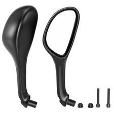 BLACK PAIR of REAR VIEW