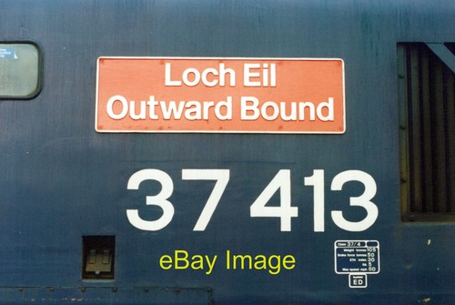 Photo railway 6x4 class - class, 37