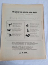 1965 Vintage Orig Magazine Ad