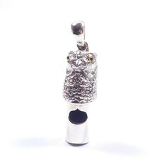 Owl Whistle Pendant 925