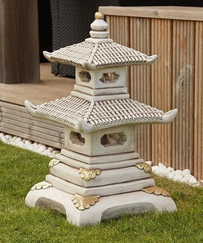 Stone japanese pagoda