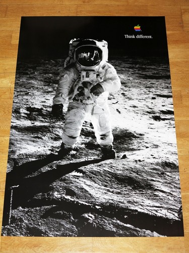 Apple think different - different, poster