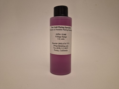 24k gold plating - gold, solution