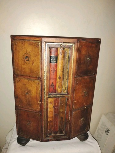 Vtg horchow faux book leather - horchow,