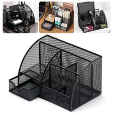 Metal Mesh Desk Organiser