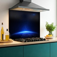 Printed glass kitchen - glass,