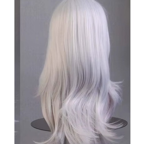 Women long hair wig straight - long,