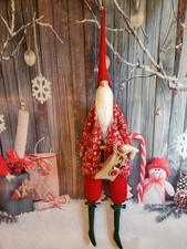 Tilda Style Santa Handmade Santa Clause Christmas Rag Doll Home Decoration Gift