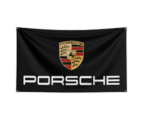 Porsche banner flag - ,