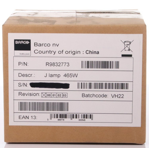 Barco46 r9832773 lamp - barco46,