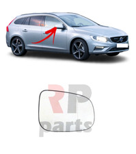 FOR VOLVO V60 11-16, S40/V50 10-12 WING MIRROR GLASS HEATED BIGGER VERSION RIGHT