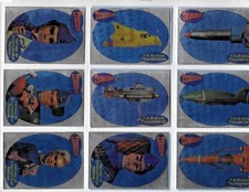 THUNDERBIRDS FOIL CARDS F1 TO