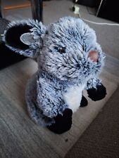 Large Grey Bunny Rabbit Soft Toy Plush. Glittery Ears. Soft Touch. Super Cute.