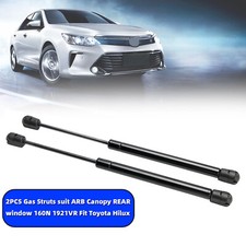 2PCS Gas Struts suit ARB Canopy REAR window 160N 1921VR Fit Toyota Hilux KU