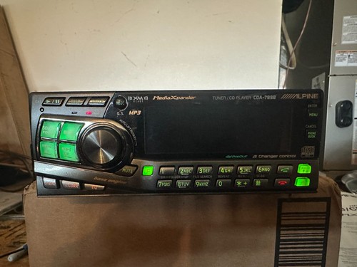 Vintage alpine cda - alpine, single