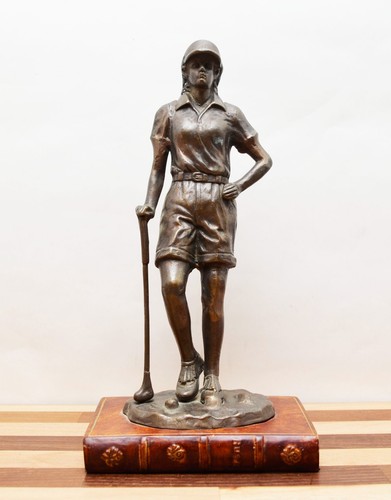 Bronze statue lady - bronze, woman
