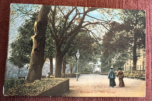Antique postcard richmond - postcard,