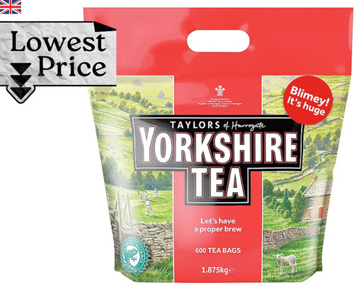 Yorkshire tea 600 bags - tea,,