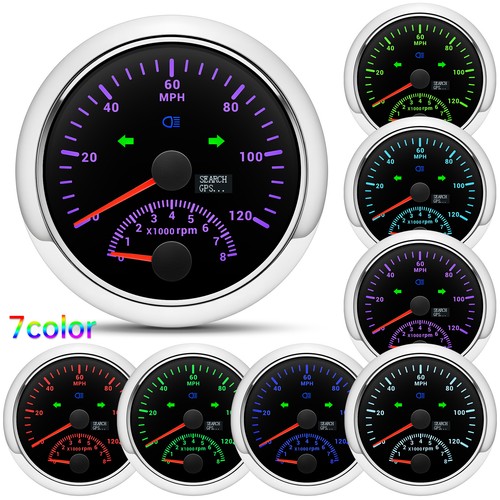 85mm gps speedometer gauge - gps,