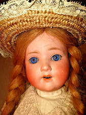 Doll porcelain antique marked - doll,